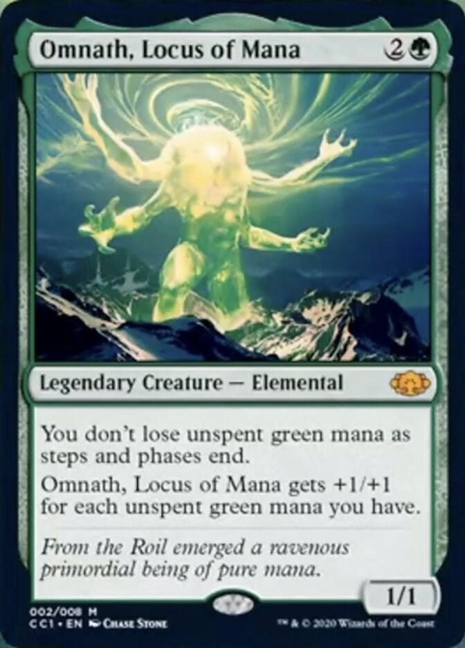 Omnath, Locus of Mana 2/8 (Commander Collection: Green)  | Good Games Modbury