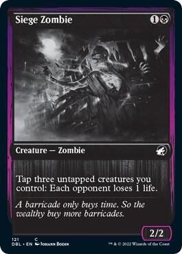 Siege Zombie 121 (Innistrad: Double Feature)  | Good Games Modbury