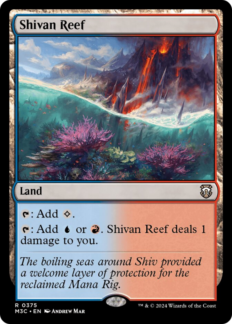 Shivan Reef [Modern Horizons 3 Commander] | Good Games Modbury