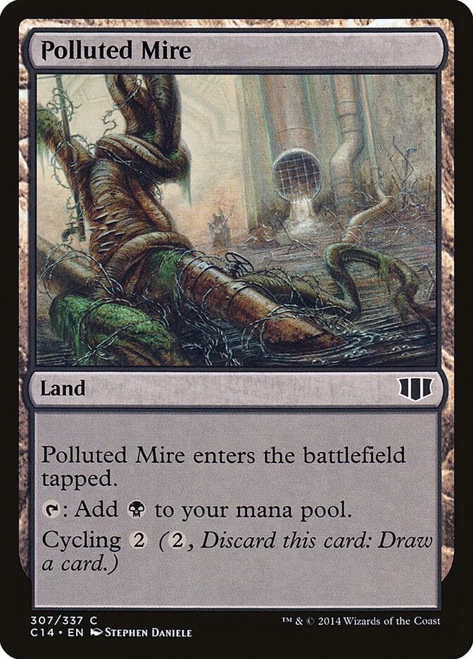 Polluted Mire 307/337 (Commander 2014)  | Good Games Modbury
