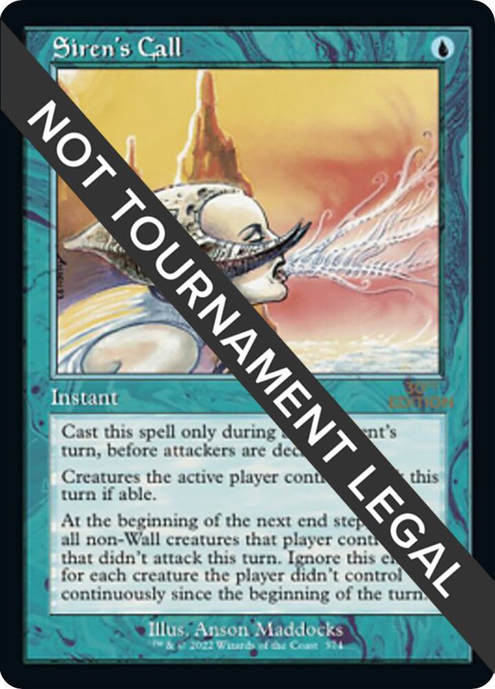Sirens Call Retro Frame 374/594 (30th Anniversary Edition)  | Good Games Modbury