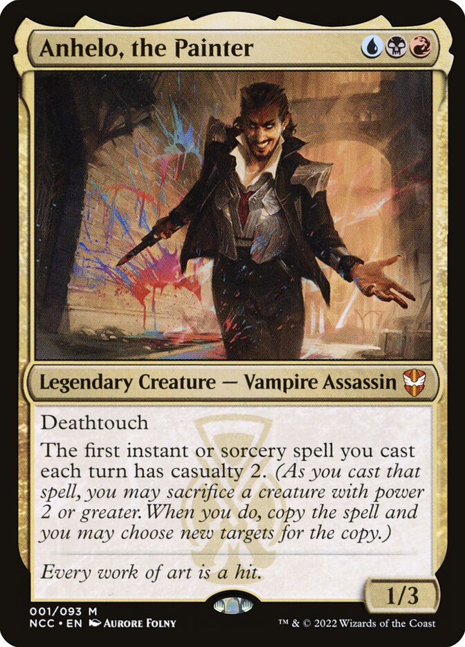Anhelo the Painter 1/93 (Commander: Streets of New Capenna)  - Foil | Good Games Modbury