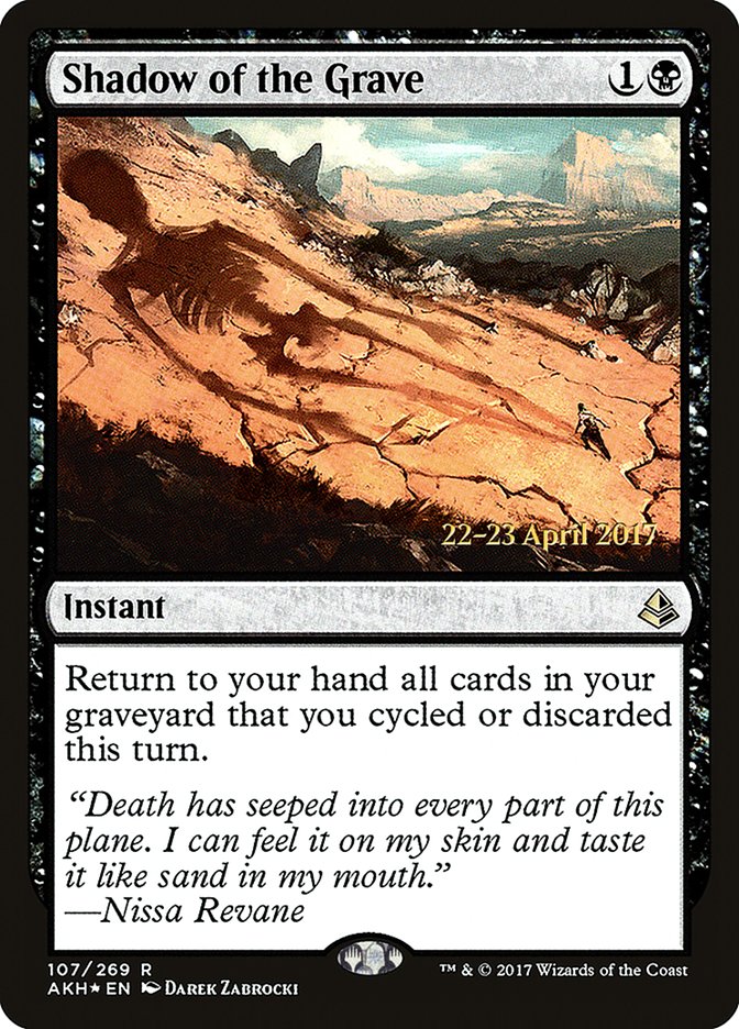 Shadow of the Grave [Amonkhet Prerelease Promos] | Good Games Modbury