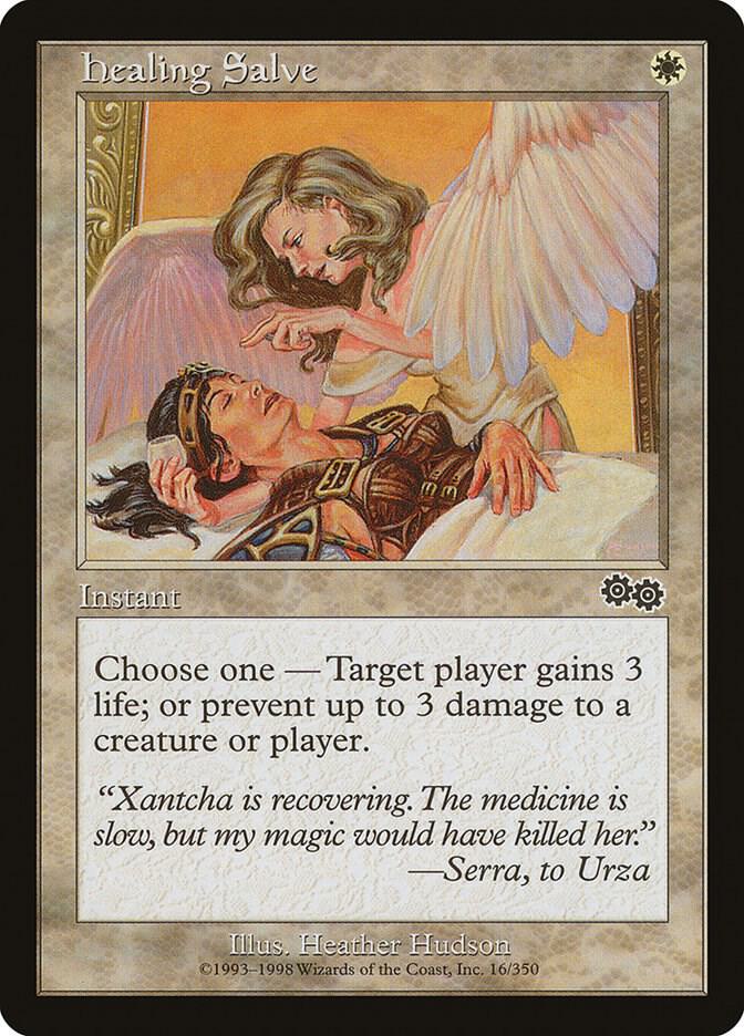 Healing Salve 16/350 (Urza's Saga)  | Good Games Modbury
