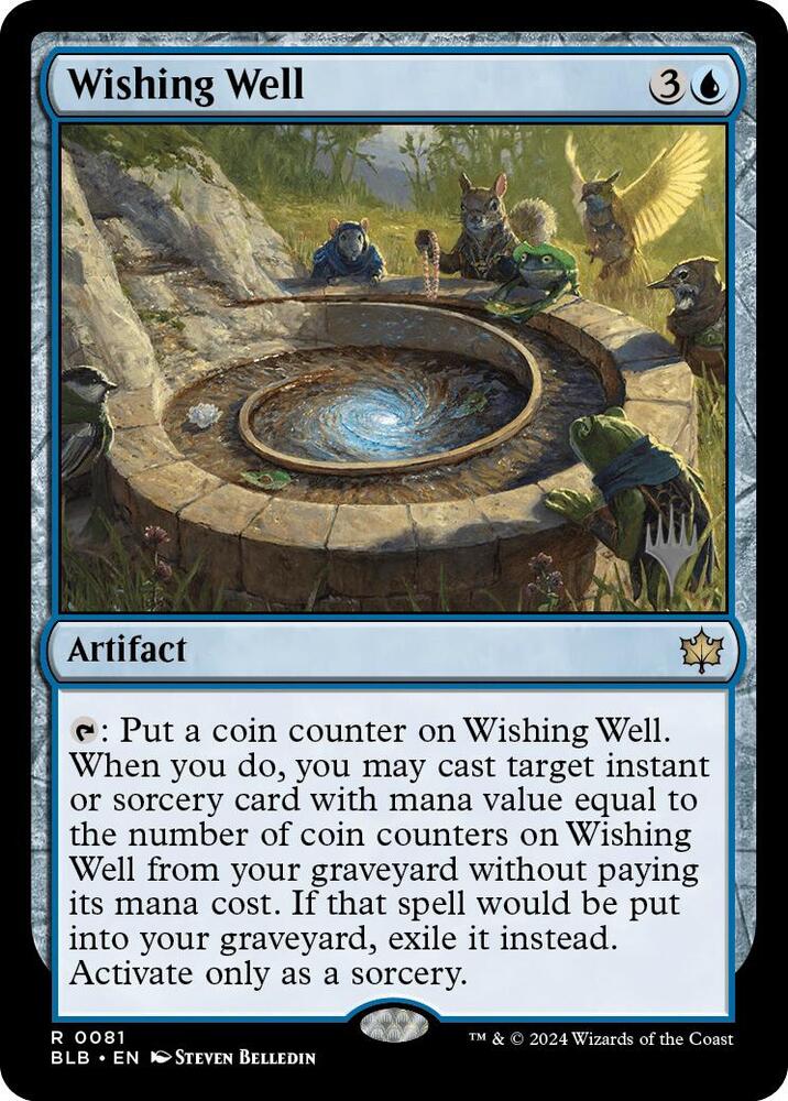 Wishing Well 81p/160 (Promo Pack: Bloomburrow)  - Foil | Good Games Modbury