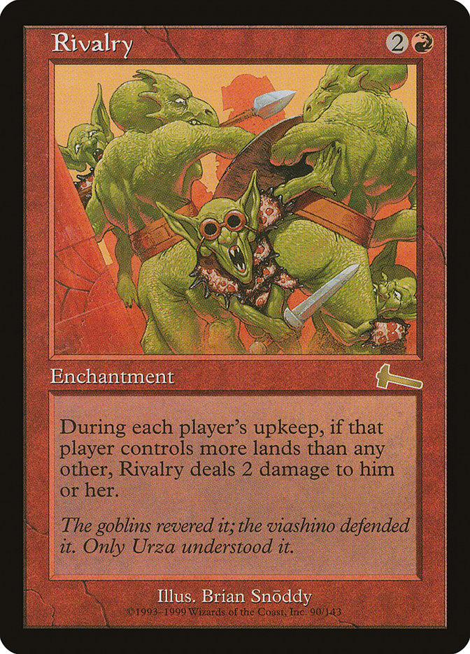 Rivalry 90/143 (Urza's Legacy)  | Good Games Modbury