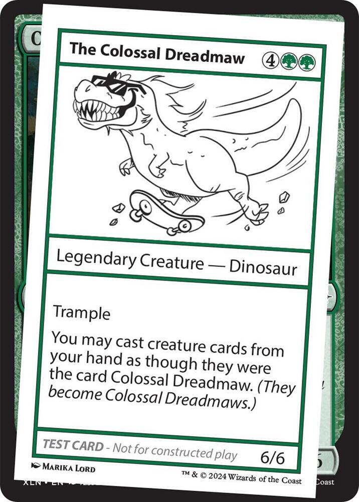 The Colossal Dreadmaw RG06b/477 (Un-Known Event Playtest Cards)  | Good Games Modbury