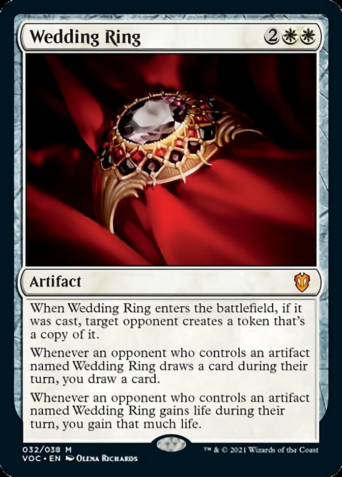 Wedding Ring [Innistrad: Crimson Vow Commander] | Good Games Modbury