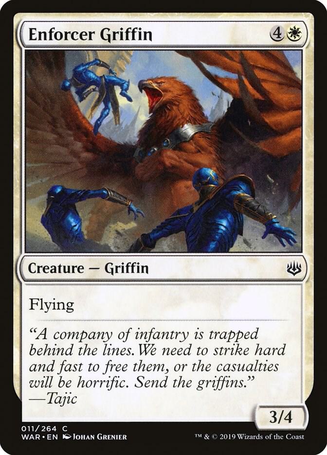 Enforcer Griffin 11/264 (War of the Spark)  | Good Games Modbury