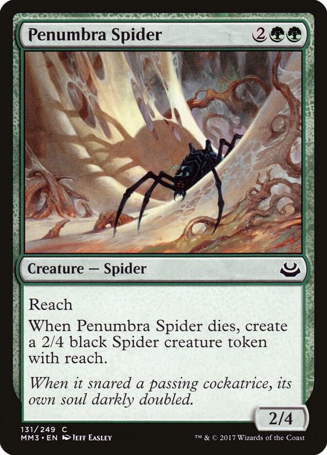Penumbra Spider 131 (Modern Masters 2017)  - Foil | Good Games Modbury