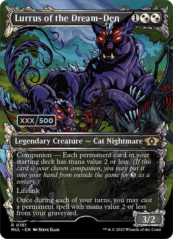 Lurrus, of the Dream-Den Serialized 181z/65 (March of the Machine: Multiverse Legends)  - Double Rainbow Foil | Good Games Modbury