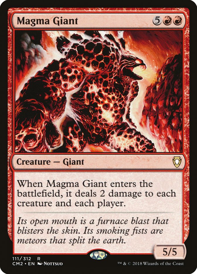 Magma Giant 111/312 (Commander Anthology Volume II)  | Good Games Modbury