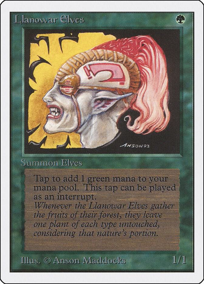 Llanowar Elves 211/302 (Unlimited Edition)  | Good Games Modbury