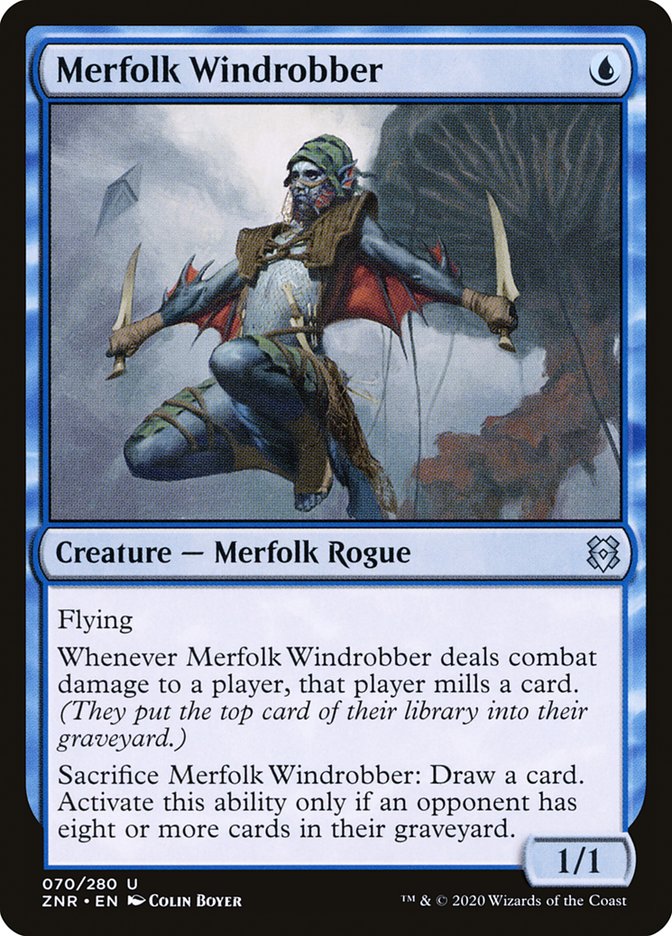Merfolk Windrobber 70/280 (Zendikar Rising)  | Good Games Modbury
