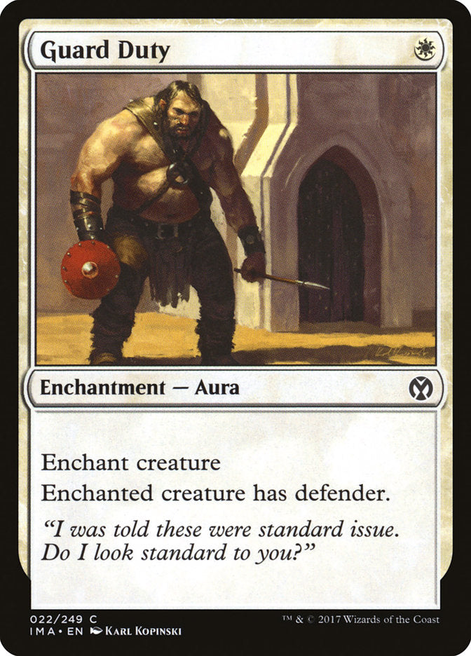 Guard Duty 22/249 (Iconic Masters)  | Good Games Modbury