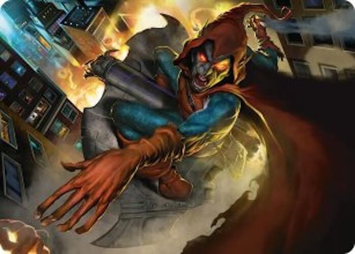 Hobgoblin Mantled Marauder Art Card 15 (Art Series: Marvel's Spider-Man)  | Good Games Modbury