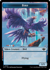 Bird // Plot Double-Sided Token [Outlaws of Thunder Junction Tokens] | Good Games Modbury