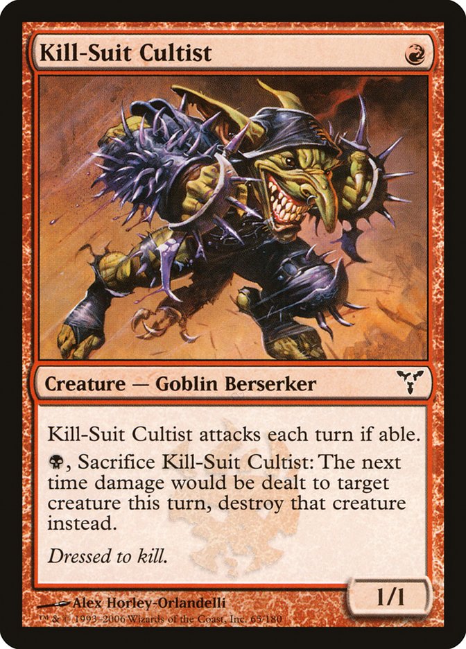 Kill-Suit Cultist 65/180 (Dissension)  - Foil | Good Games Modbury