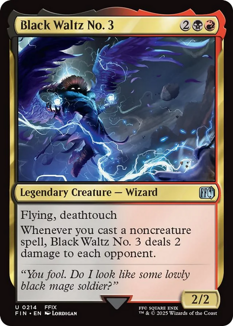 Black Waltz No. 3 [FINAL FANTASY] | Good Games Modbury