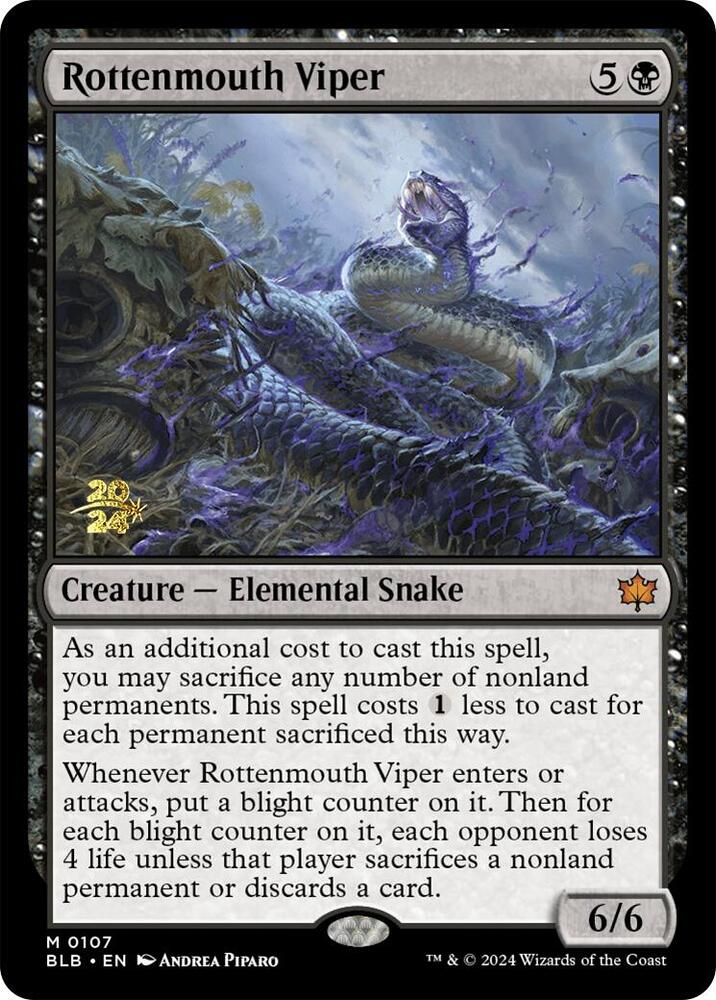 Rottenmouth Viper 107s/160 (Prerelease Cards)  - Foil | Good Games Modbury