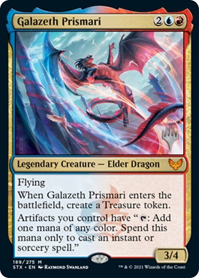 Galazeth Prismari (Promo Pack) [Strixhaven: School of Mages Promos] | Good Games Modbury
