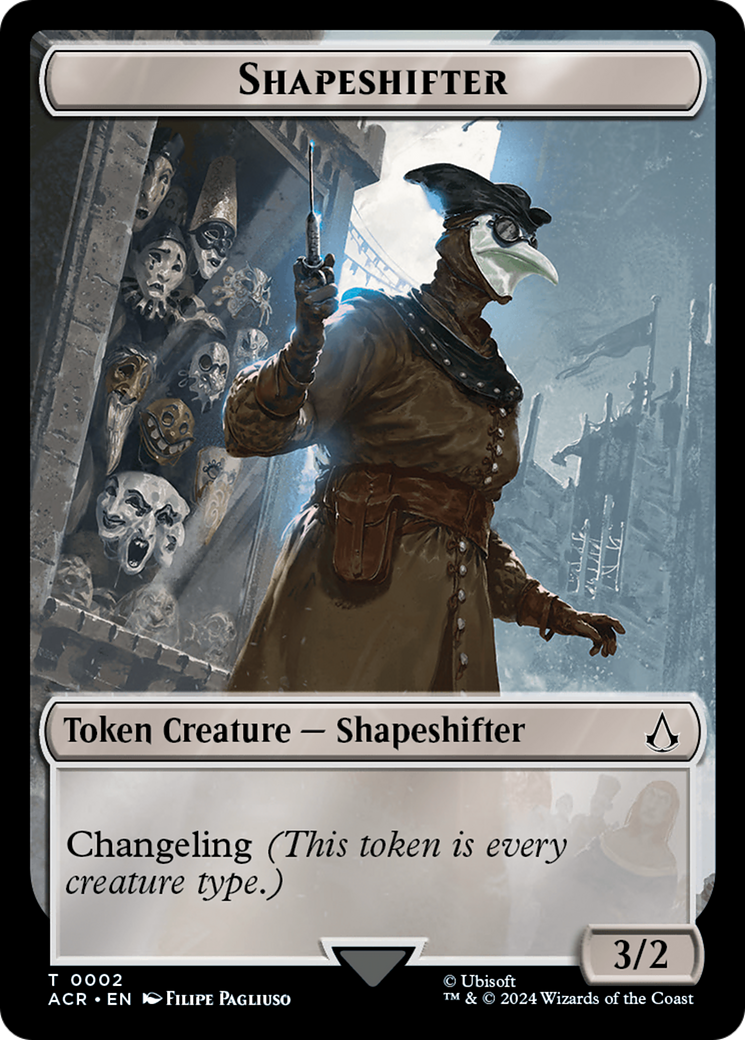 Shapeshifter Token [Assassin's Creed Tokens] | Good Games Modbury