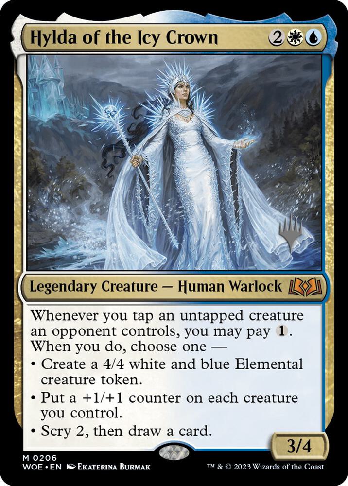 Hylda of the Icy Crown 206p/200 (Promo Pack: Wilds of Eldraine)  | Good Games Modbury