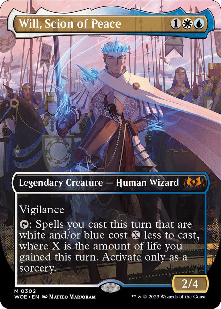 Will, Scion of Peace 302/276 (Wilds of Eldraine)  - Borderless | Good Games Modbury