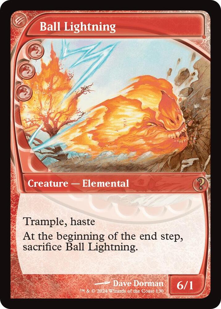 Ball Lightning 130/390 (Mystery Booster 2)  - Future Sight | Good Games Modbury