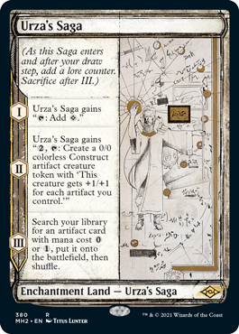 Urza's Saga (Sketch) [Modern Horizons 2] | Good Games Modbury