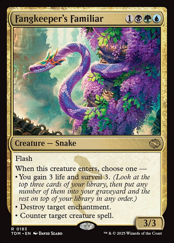 Fangkeeper's Familiar 183 (Tarkir: Dragonstorm)  | Good Games Modbury