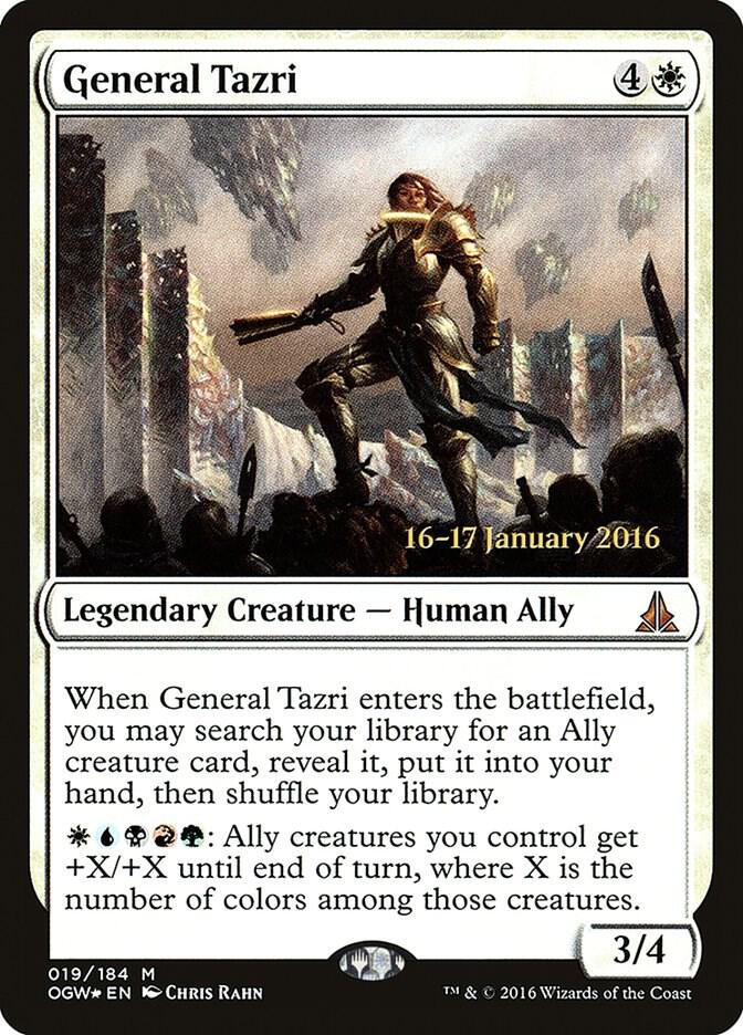 General Tazri 19s/65 (Prerelease Cards)  - Foil | Good Games Modbury