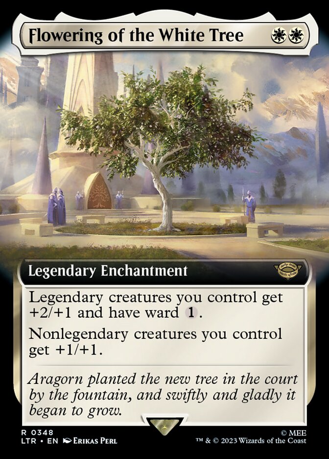 Flowering of the White Tree (Extended Art) [The Lord of the Rings: Tales of Middle-Earth] | Good Games Modbury