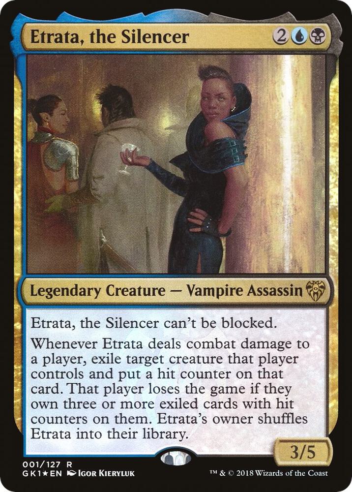 Etrata, the Silencer 1/127 (Guilds of Ravnica: Guild Kits)  - Foil | Good Games Modbury