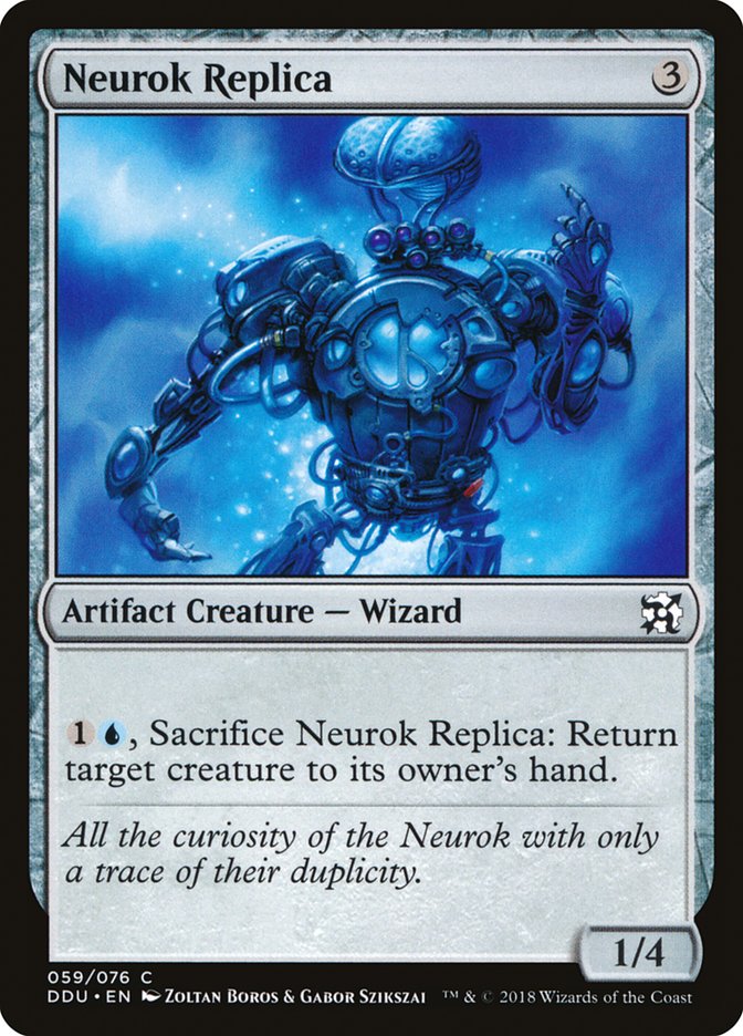 Neurok Replica 59/76 (Duel Decks: Elves vs. Inventors)  | Good Games Modbury
