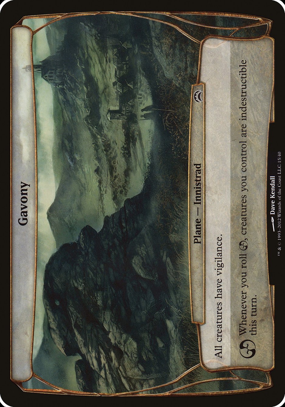 Gavony (Planes) [Planechase 2012 Planes] | Good Games Modbury