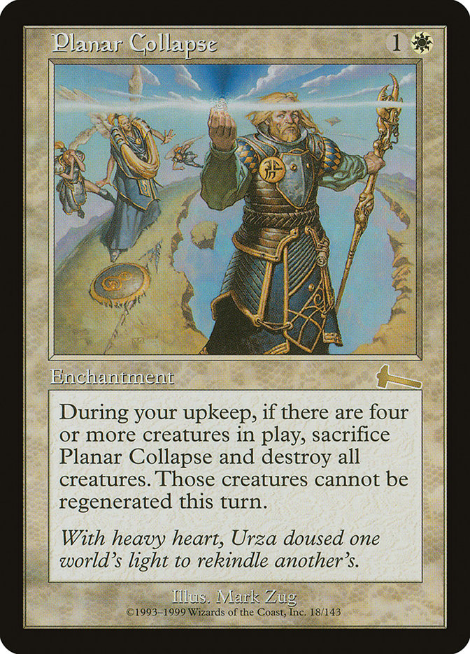 Planar Collapse 18/143 (Urza's Legacy)  - Foil | Good Games Modbury