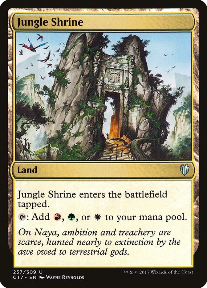 Jungle Shrine 257/309 (Commander 2017)  | Good Games Modbury
