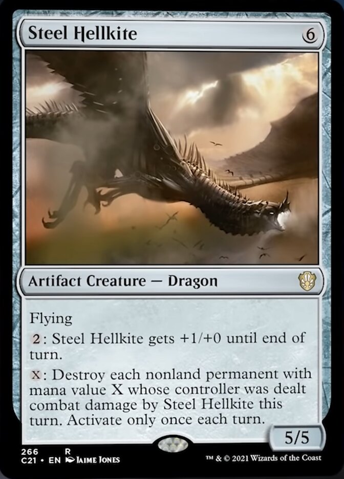 Steel Hellkite [Commander 2021] | Good Games Modbury