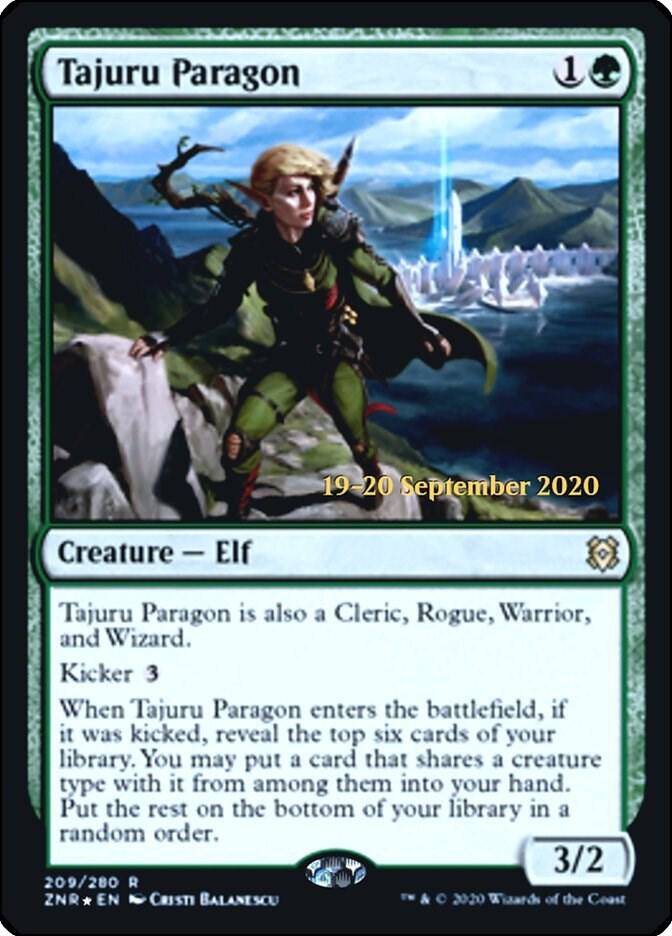 Tajuru Paragon 209s/169 (Prerelease Cards)  - Foil | Good Games Modbury