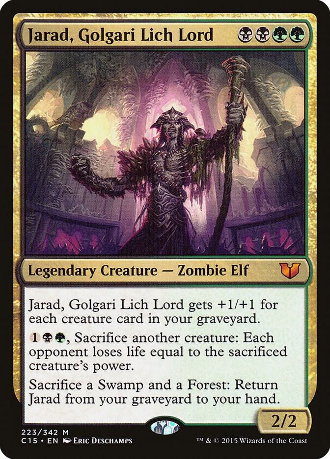 Jarad, Golgari Lich Lord 223/342 (Commander 2015)  | Good Games Modbury