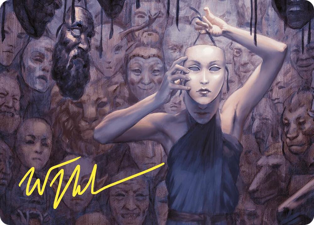 Body Double Art Card Gold Stamped Signature 5 (Art Series: Commander Masters)  | Good Games Modbury