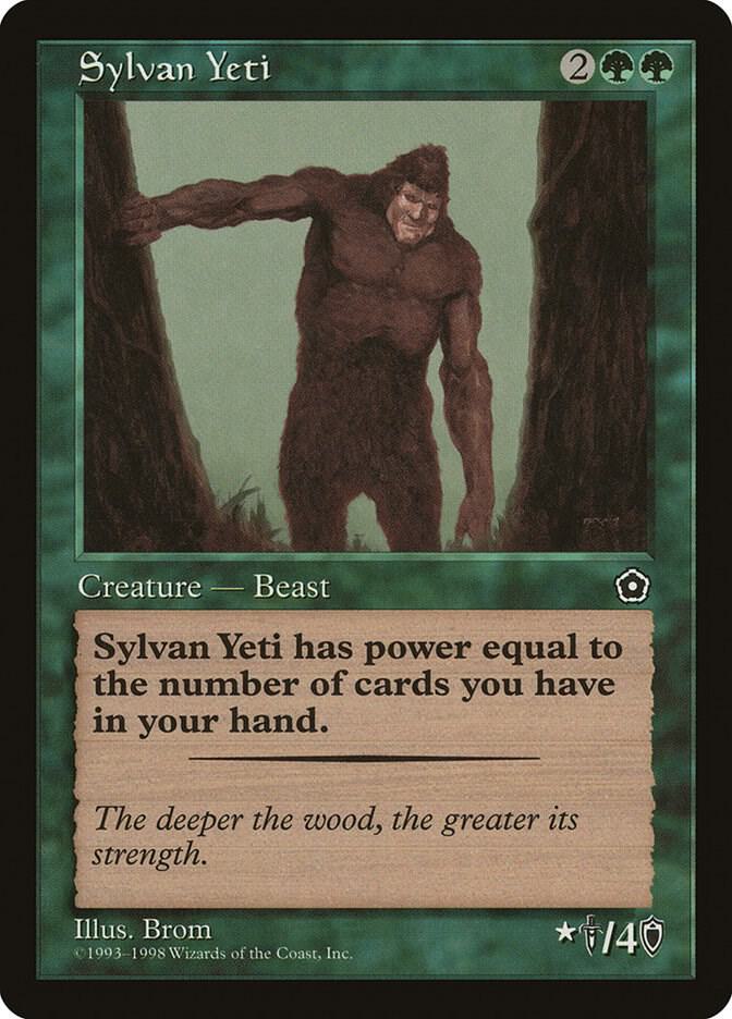 Sylvan Yeti 147/165 (Portal Second Age)  | Good Games Modbury