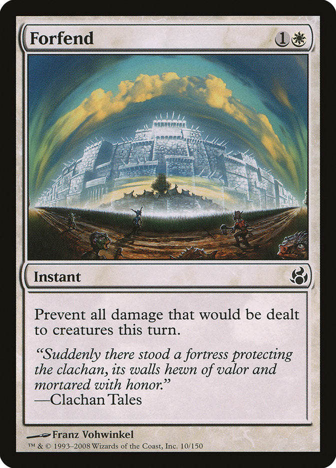 Forfend 10/150 (Morningtide)  - Foil | Good Games Modbury