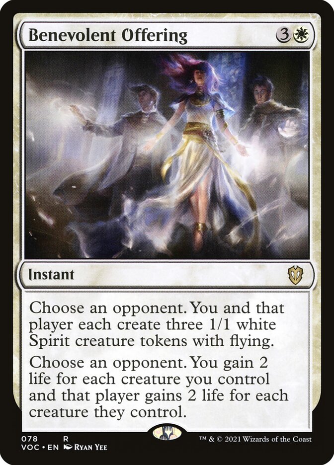 Benevolent Offering 78/38 (Commander: Innistrad: Crimson Vow)  | Good Games Modbury