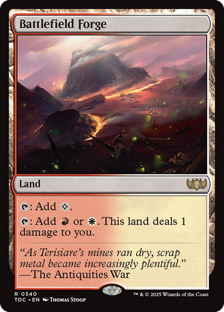 Battlefield Forge [Tarkir: Dragonstorm Commander] | Good Games Modbury