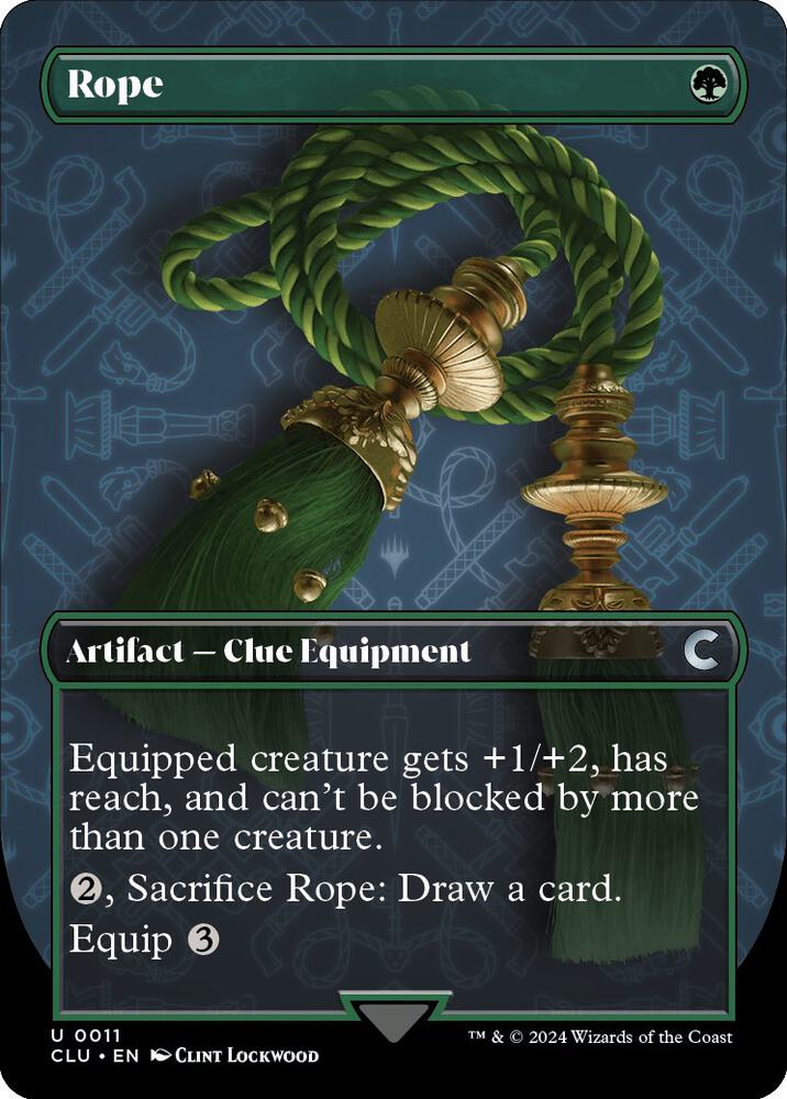 Rope 11/284 (Ravnica: Clue Edition)  - Borderless | Good Games Modbury