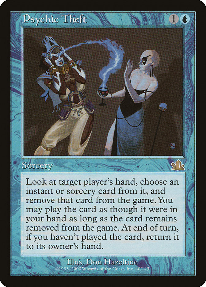 Psychic Theft 40/143 (Prophecy)  - Foil | Good Games Modbury