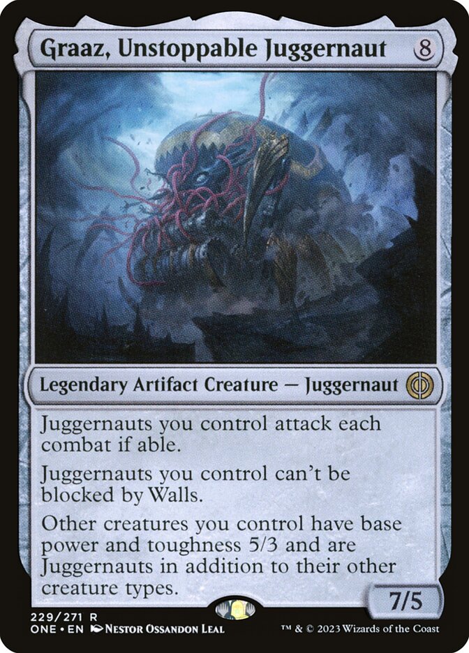 Graaz, Unstoppable Juggernaut 229/271 (Phyrexia: All Will Be One)  | Good Games Modbury