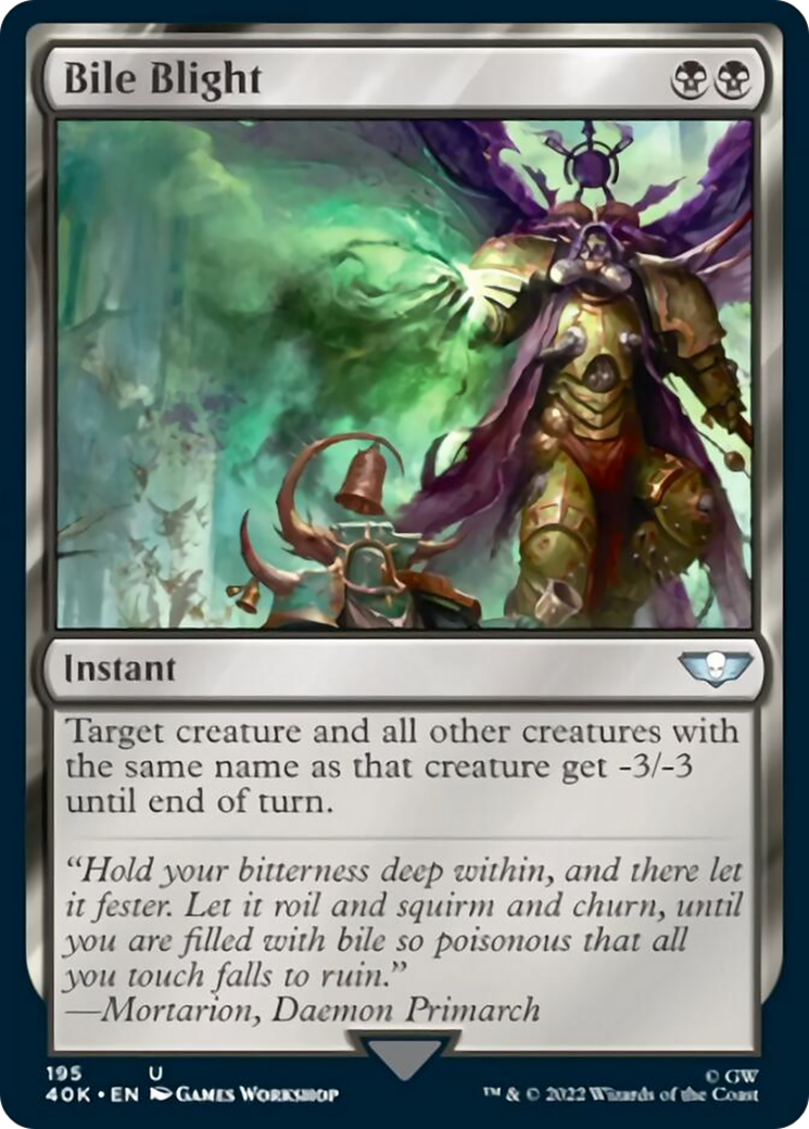 Bile Blight [Universes Beyond: Warhammer 40,000] | Good Games Modbury